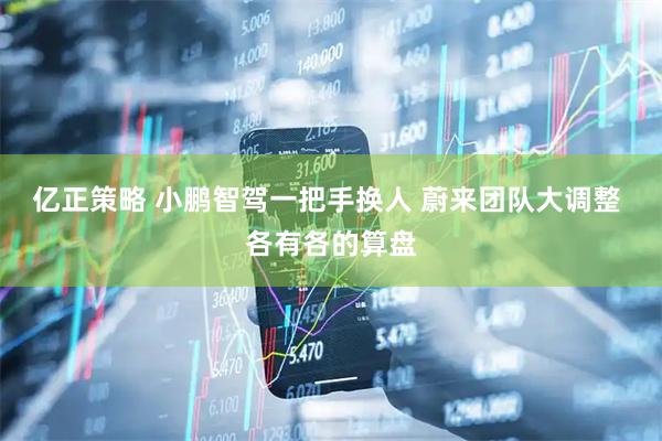 亿正策略 小鹏智驾一把手换人 蔚来团队大调整 各有各的算盘