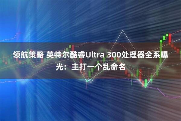 领航策略 英特尔酷睿Ultra 300处理器全系曝光:主打一个乱命名